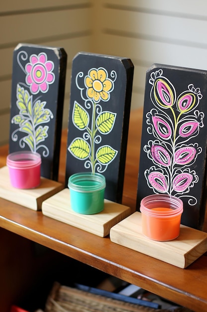 Séria ručne vyšívaných motívov